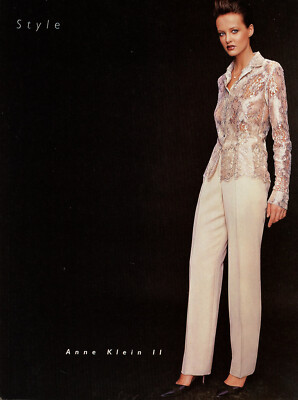 ANNE KLEIN magazine AD #028 Magdalena Wrobel 1997