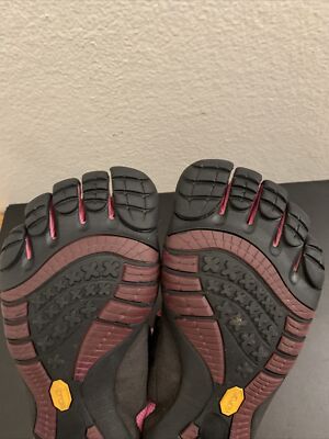 Berwick 5224BCVIBK Vibram　25cm UK5.5 Vibram Fivefingers TrekSport Pink Black Barefoot Running W4438