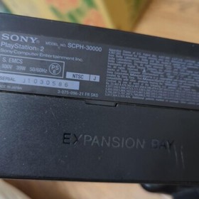 Sony PlayStation2 PS2 black SCPH-30000, NTSC-J, Operation confirmed, Good "Used"
