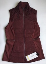 Lululemon Women s Down For It All Vest LW4AQLS RDMR Red Merlot Maroon Size 2