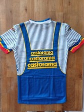Maillot De Cyclisme Vintage Raleigh / Castorama 1991 - Taille XL - Marque Nalini - Occasion