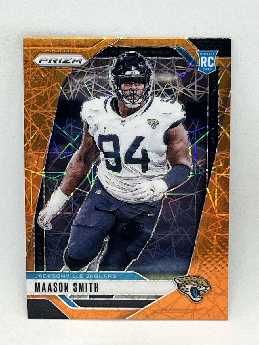 2024 Panini PRIZM Orange Lazer Prizm RC #368 Maason Smith | eBay