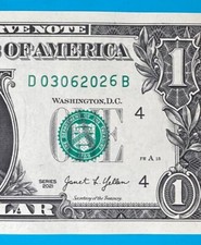 March 6, 2026 / 3 June 2026 : D 03062026 B ANNIVERSARY $1 One Dollar Bill*UNC* March 6, 2026 / 3 June 2026 : D 03062026 B ANNIVERSARY $1 One Dollar Bill*UNC*