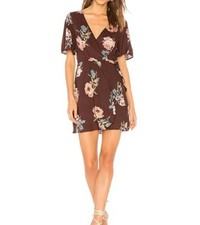 SHOW ME YOUR MUMU Andrea Floral Wrap Dress Size XS