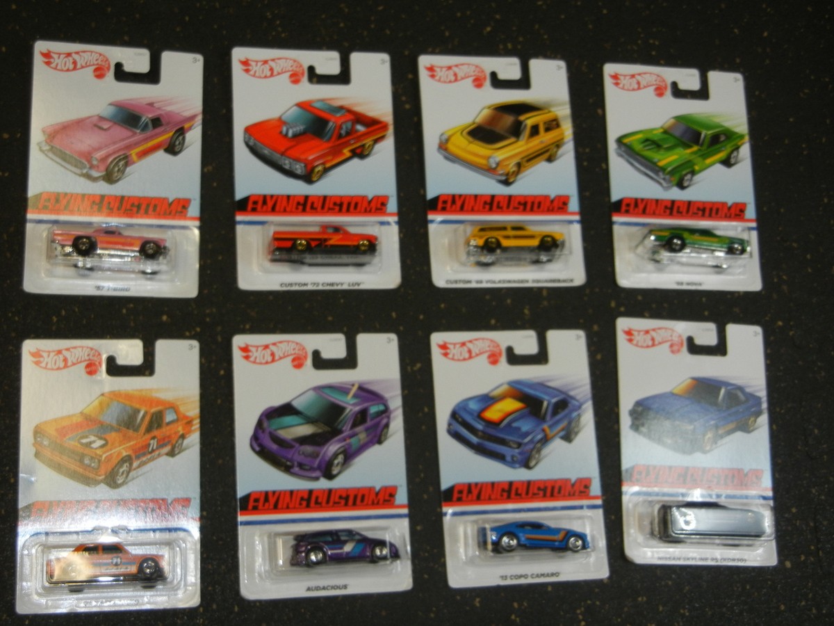 Hotwheels Flying Customs Complete Set of 8 Cars MOC | eBay