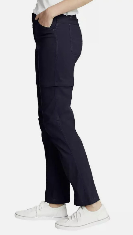 Eddie Bauer Women's Convertible Performance Pant Black,Gray ,Blue