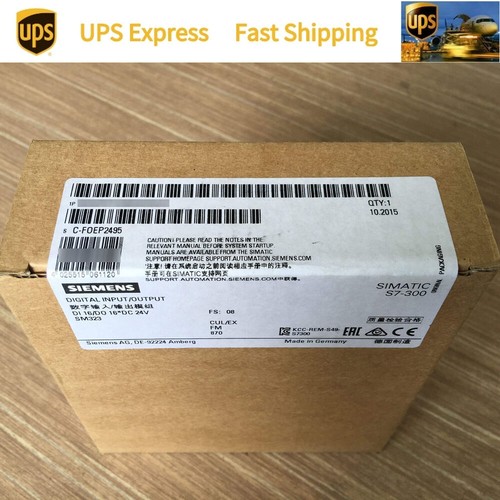 6ES7323-1BL00-4AA1 Siemens 6ES7 323-1BL00-4AA1 Extended Module New In Box - Picture 1 of 10
