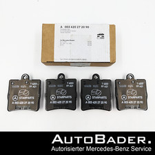 Original Mercedes Bremsbel&auml;ge Bremskl&ouml;tze HINTEN C-Klasse 203 SLK R171 CLK 209