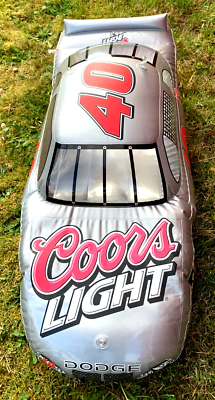 NASCAR 1993 Coors Light #40 Hanging Inflatable Race Car Bar Sign