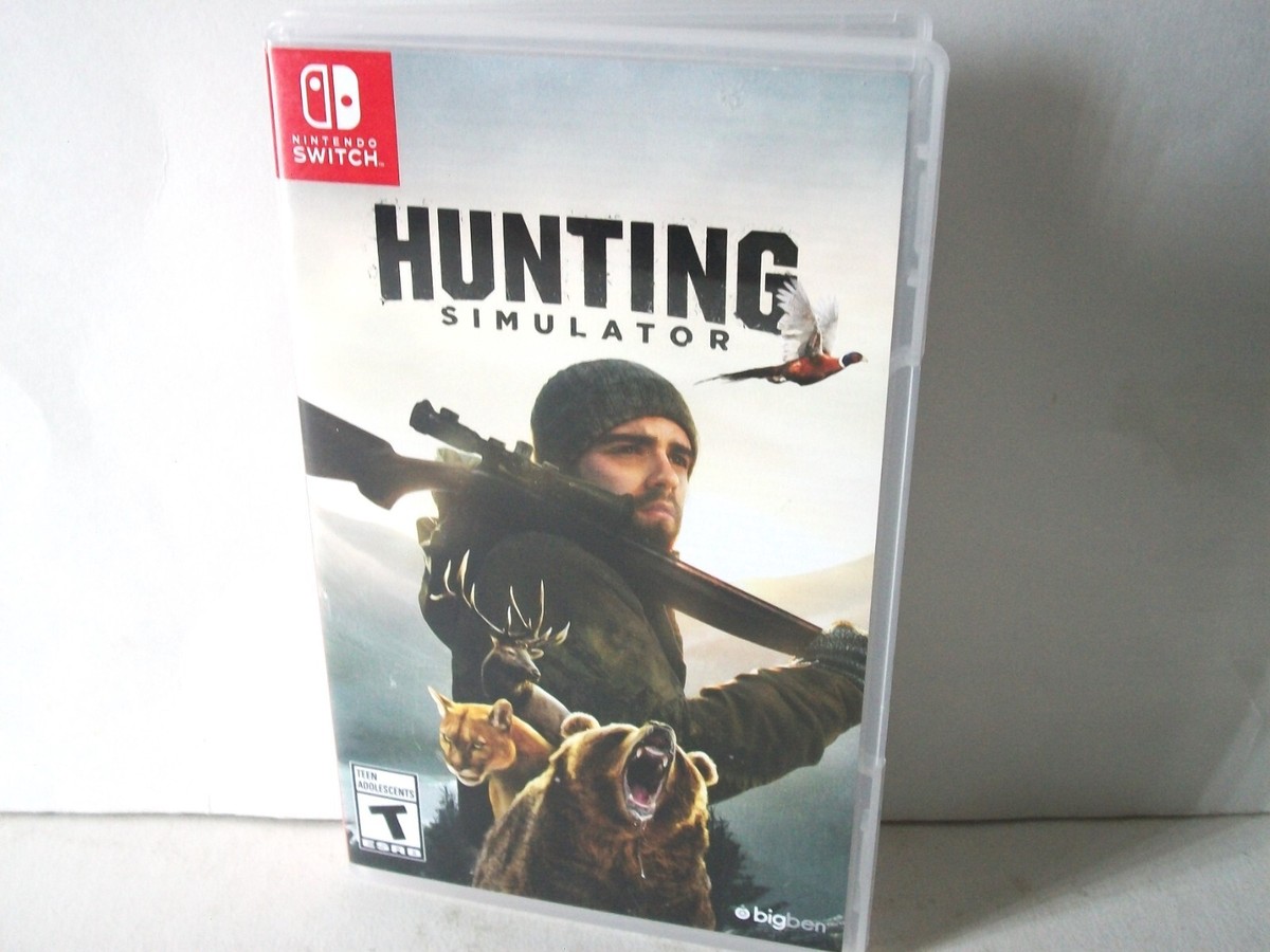 Hunting Simulator Case Only NO GAME Nintendo Switch Empty Replacement Box  Art