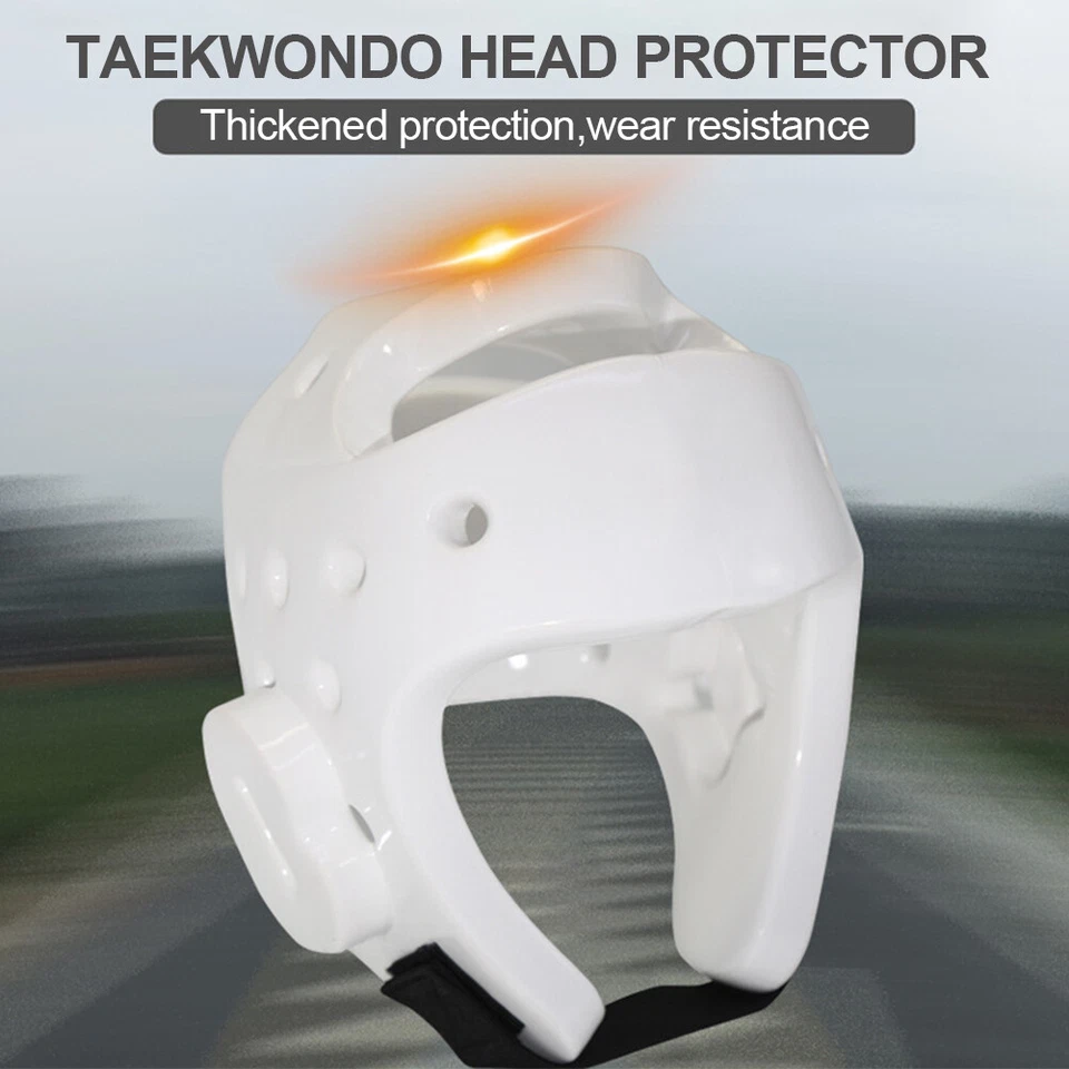 1PCS Taekwondo Helmet Muay Thai Sanda Karate Free Combat Sports Training Tools Foto 4 de 4