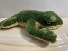 Steiff   Froggy  . Mohair 10  Size vintage