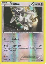 95/122 Furfrou Common Reverse Holo: XY-09 Break-Point Pokemon Trading Card Game 
