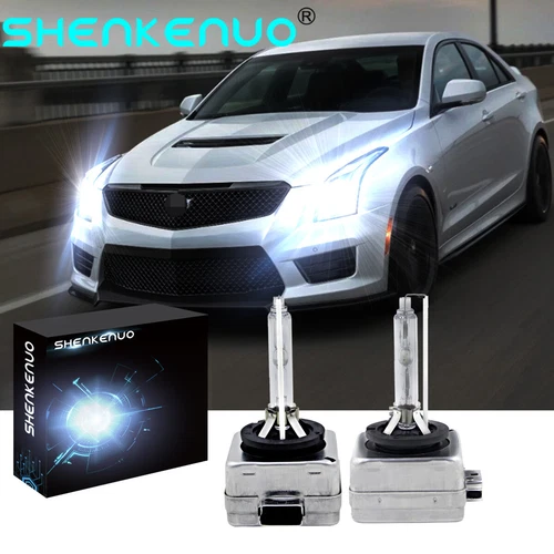 Stock Fit HID Headlight Bulb For 2013 – 2018 Cadillac ATS High Low Beam Qty 2 DX