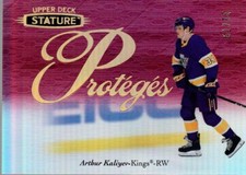 2020-21 Upper Deck Stature Proteges Red #P5 Arthur Kaliyev /75 - NM-MT