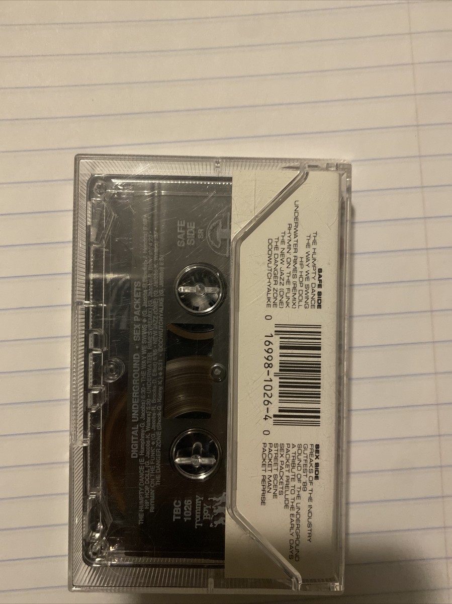 Digital Underground Sex Packets (Cassette Tape) 1990 Tommy Boy TBC 1026 |  eBay