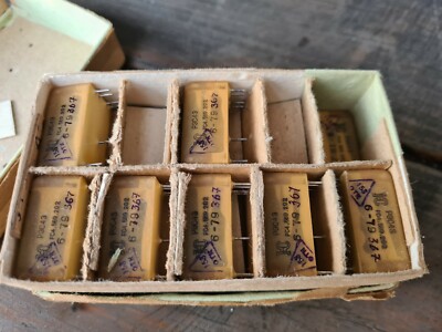 Rare VTG Soviet Relays RES-43 17pcs.New RS4.569.202 reed, two-position USSR 1979