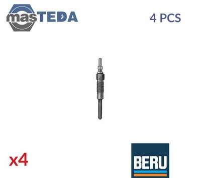 GV823 GLÜHKERZE GLÜHKERZEN BERU 4PCS FÜR FORD USA F-250,F-350,ECONOLINE 7.3L