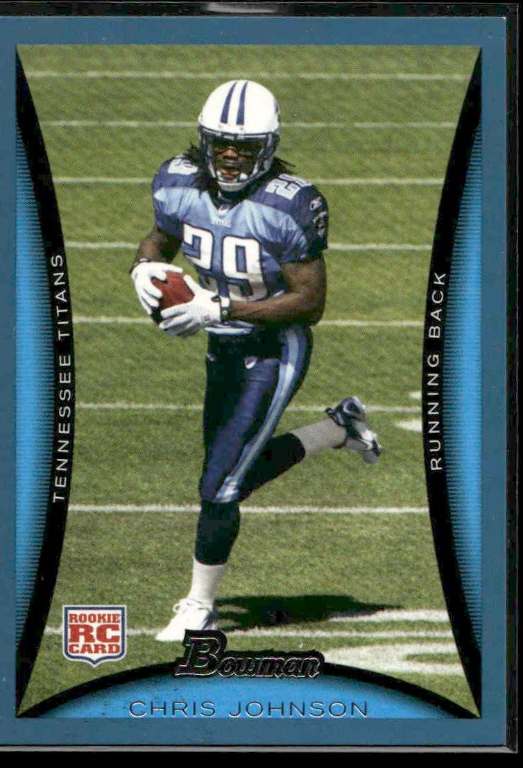 2008 Bowman #185 Chris Johnson