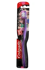 Colgate MaxFresh 2012 1D ONE DIRECTION Purple & Black Soft Bristle Toothbrush