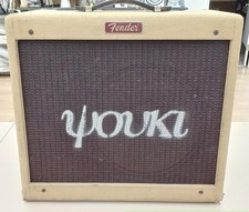 Fender Blues Junior Lacquered Tweed Tube Guitar Amp 15W 12" Jensen Used Japan