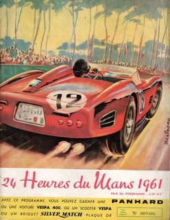 PROGRAMME 24 HEURES DU MANS 1961