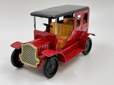 Vintage Tin Friction Toy Car Made in Japan, Antique Automobile Good Condition