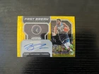 Karl-Anthony Towns 2022-23 Panini Prizm Fast Break Gold Auto 1/10 Wolves Knicks