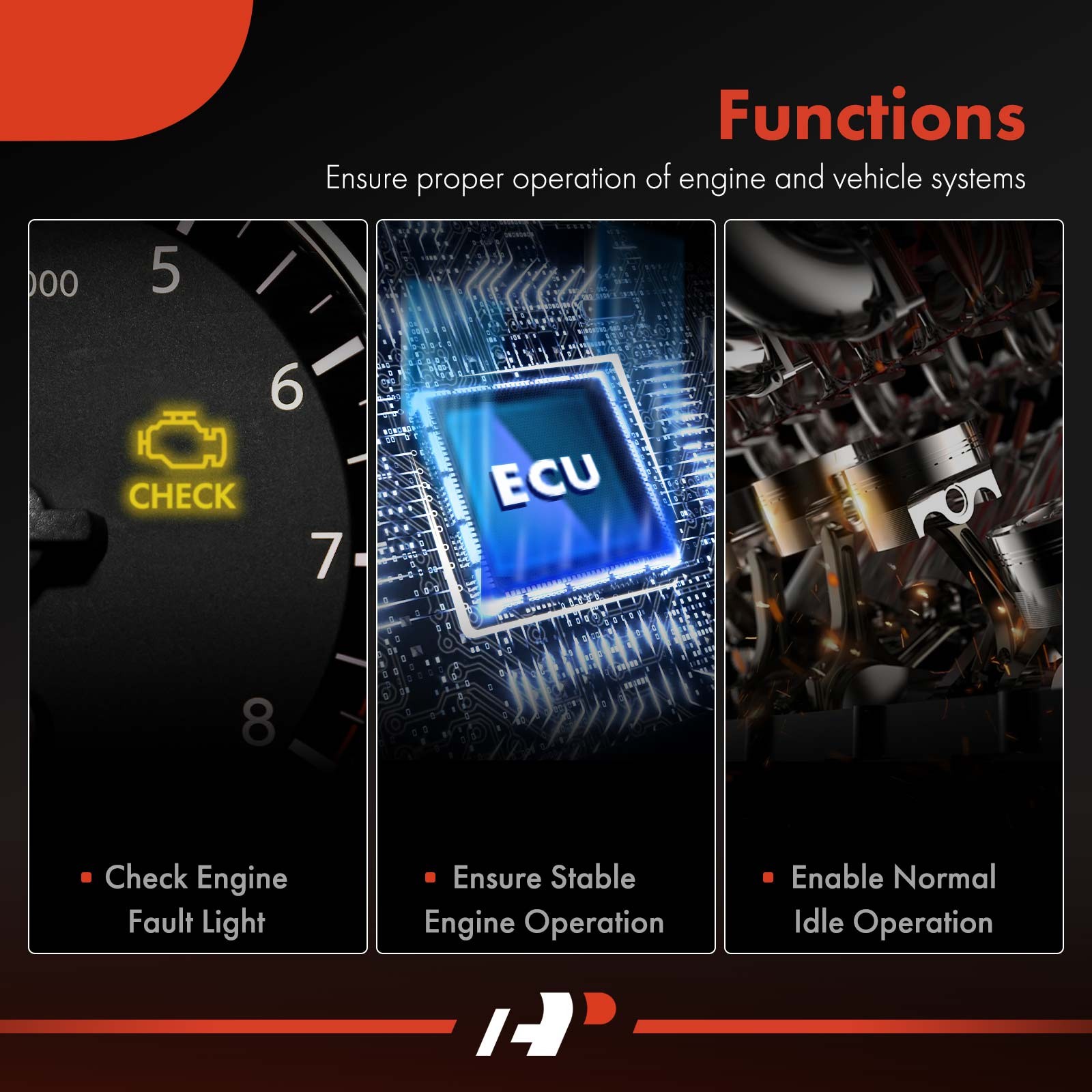 A-Premium Pressure MAP Sensor for Chevy Malibu Buick Cascada Encore Cadillac CT6