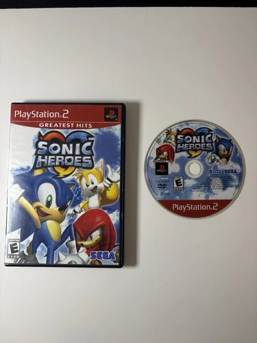 Sonic Heroes (Sony PlayStation 2 PS2, 2003) Tested