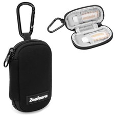 USB Flash Drive Case USB Organizer, USBs Stick 2 Slots 2 Slots Black