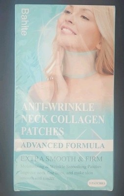Bahite Anti-Wrinkle Neck Collagen Patches Advanced Formula 5 Patches