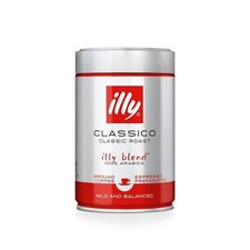 Illy Classico Arabica Classic Roast Ground Coffee 12x250g Tins 23.97 per kilo