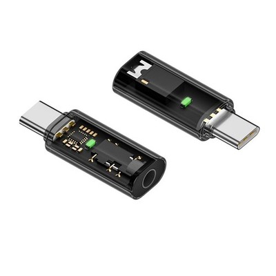 Interne Strukturansicht Typ-C Audio Adapter Digital Audio Kabel 2 Stück Verpack