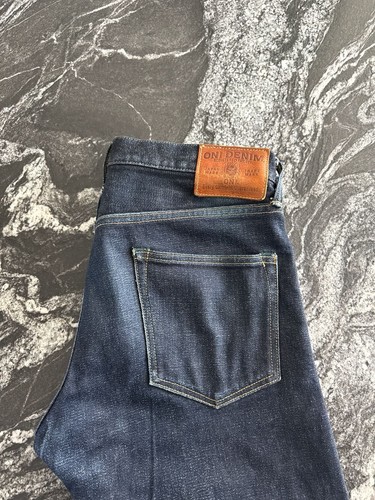 ONI Denim Japanese Selvedge Raw Denim Tapered Jeans