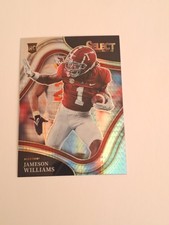 2022 Select Draft Picks Field Level Hyper Prizm Jameson Williams #195 RC Rookie 