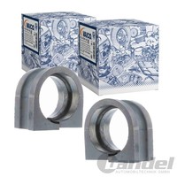 2X Vaico Stabilager Gummilager Stabi Vorne Beidseitig Passend FüR Bmw 5 6 7