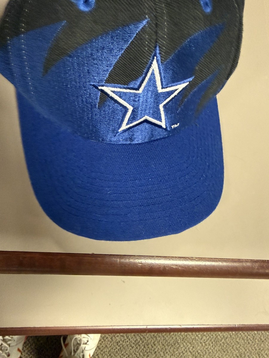 Vintage Dallas Cowboys Black Dome Logo Athletic Sharktooth