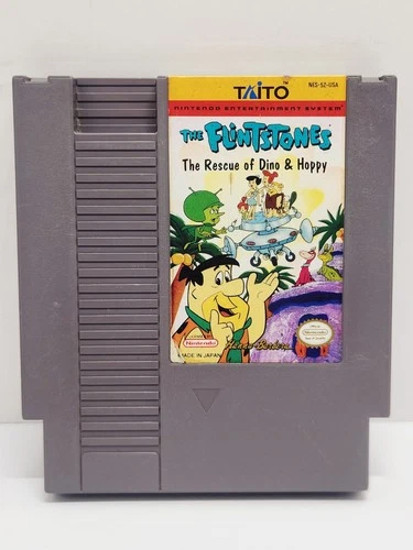 The Flintstones: The Rescue of Dino & Hoppy NES Nintendo Original Game Authentic