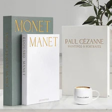 Aesthetic Decorative Books - Coffee Table Book Decor - Faux Decor Books Storage 