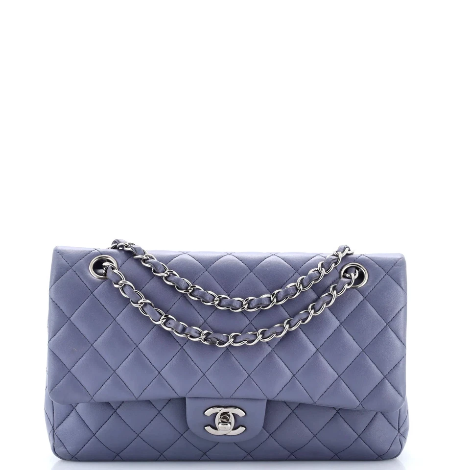 Chanel Classic Double Flap Bag Quilted Lambskin Medium