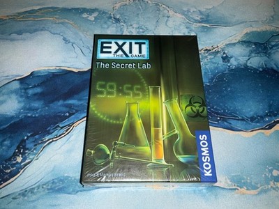 EXIT the Game The Secret Lab At Home Escape Room New Sealed