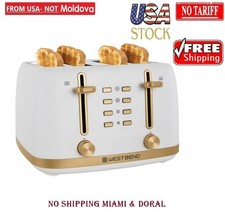 West Bend Timeless 4-Slice Toaster with 7 Bro...