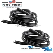 Front LH&RH For 2007-2014 Chevy GMC Cadillac Door Weatherstrip Seal Rubber