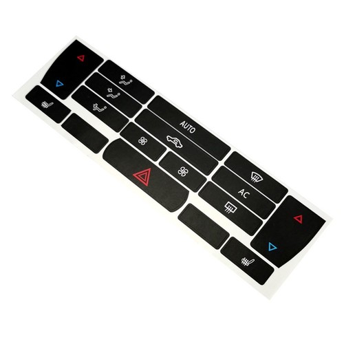 Climate Control Decals Practical Use Reflected Illumination White Lettering - Picture 2 of 8