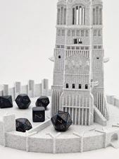 Aboveboard Boons - Isengard Inspired Dice Tower