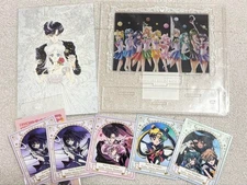 Sailor Moon Museum Acrylic Stand Figure Sticker Postcard Set