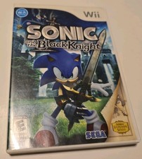 Sonic and The Black Knight - Nintendo Wii - Complete In Box CIB 
