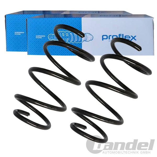 2X Proflex Fahrwerksfedern Vorne Passend FÜR Kia Cee'd Pro Links+Rechts |-image