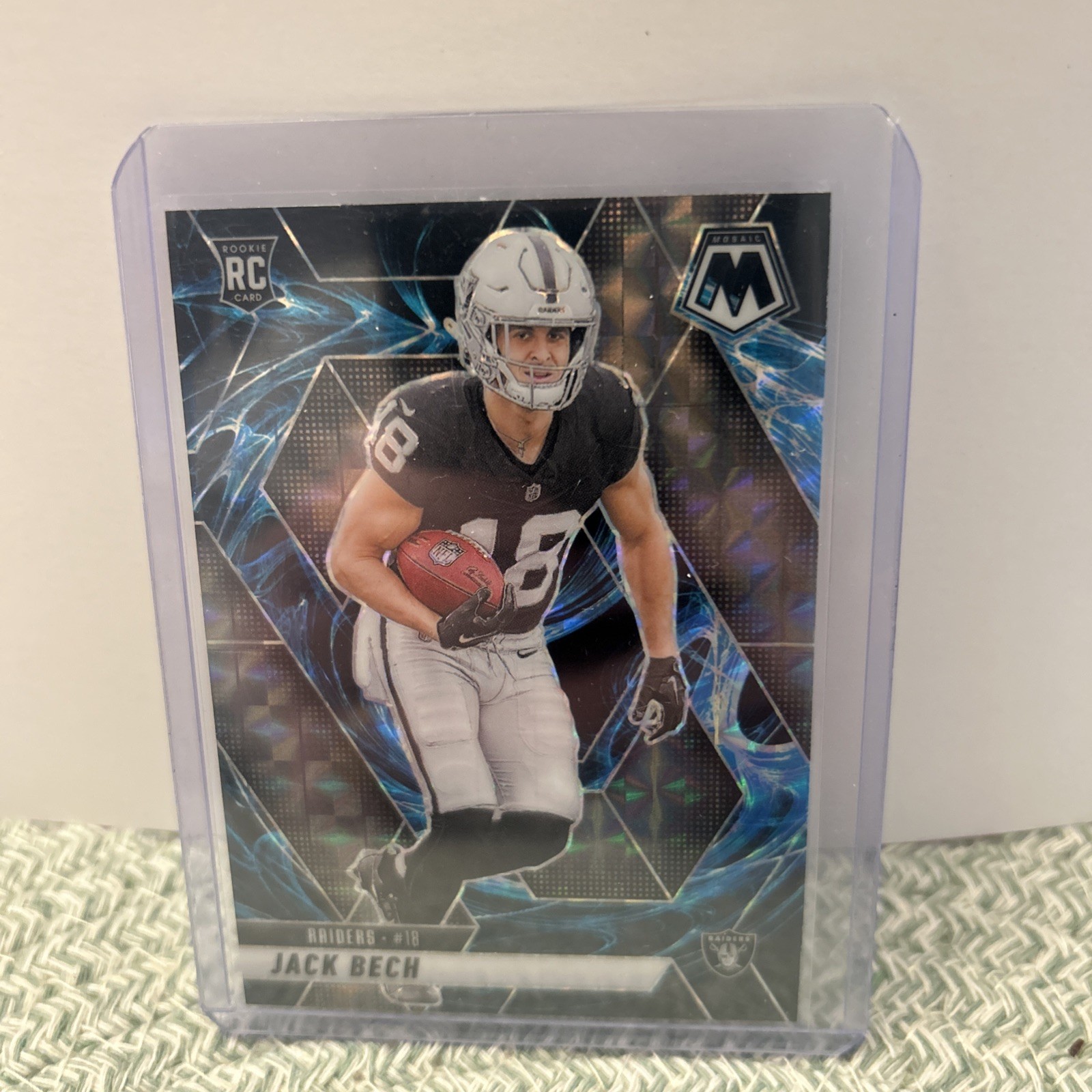 2025 Panini Mosaic - Rookies Jack Bech #349 Genesis Mosaic Prizm (RC)